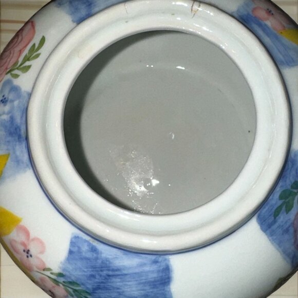 Andrea By Sadek Teapot Pink Yellow Blue Flowers - Picture 9 of 9